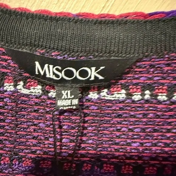 Misook Purple and White Plaid Blazer - Picture 3 of 8